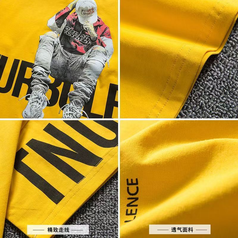 Boys Clothing Sets Summer Casual Outfit T-shirt + Pants Boys Clothes Children Clothing Suit Kids Tracksuit Teen 6 8 9 10 12 Year