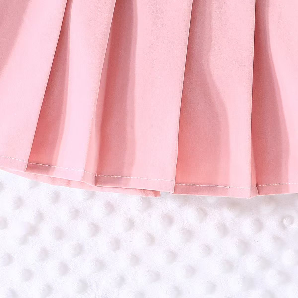 New Products Europe and America Girls' set Fashionable and cute Girl's Flying Sleeve Top Strap skirt Two piece set
