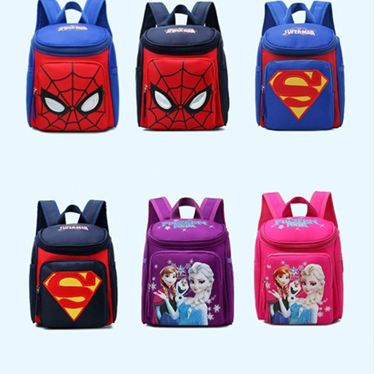 Children's backpacks  kids disney School Bag Breathable backpack fashionable girls' backpacks cute cartoon backpacks