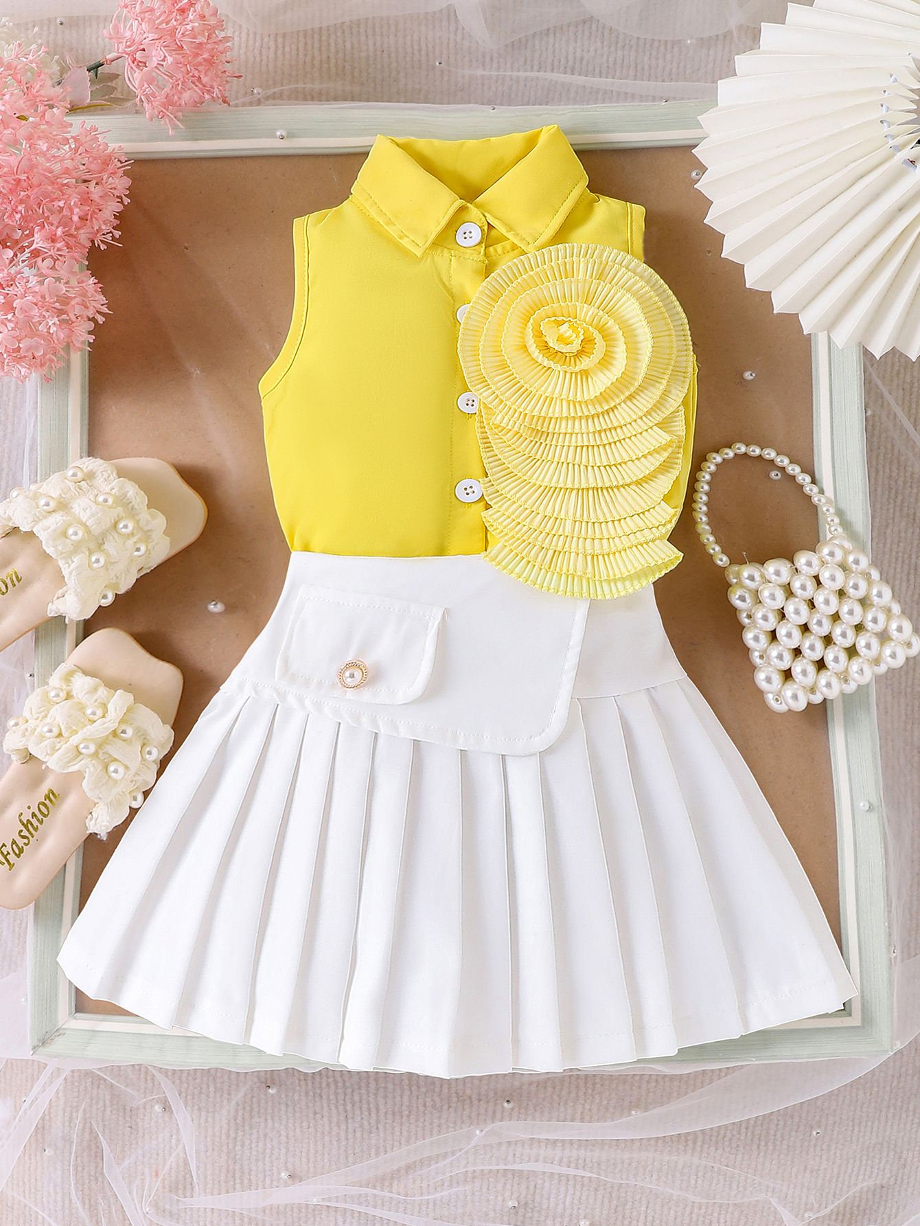 Girls Dress Summer Flower Mesh Dresses For Kids Girl Clothes Children Birthday Princess Tutu Dress Clothing