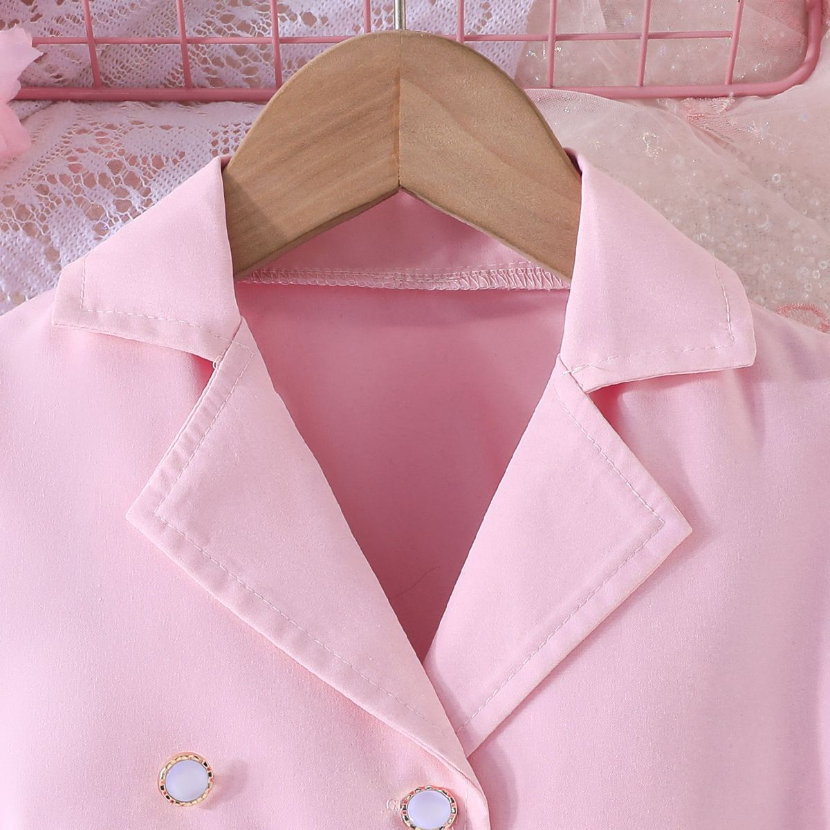 European and American new fashion girls' dress chiffon dress with belt  western-style suit puffed sleeves birthday party dress