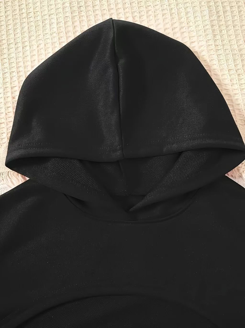 Girls' fashion three piece set children's short hoodie camisole top sports suit