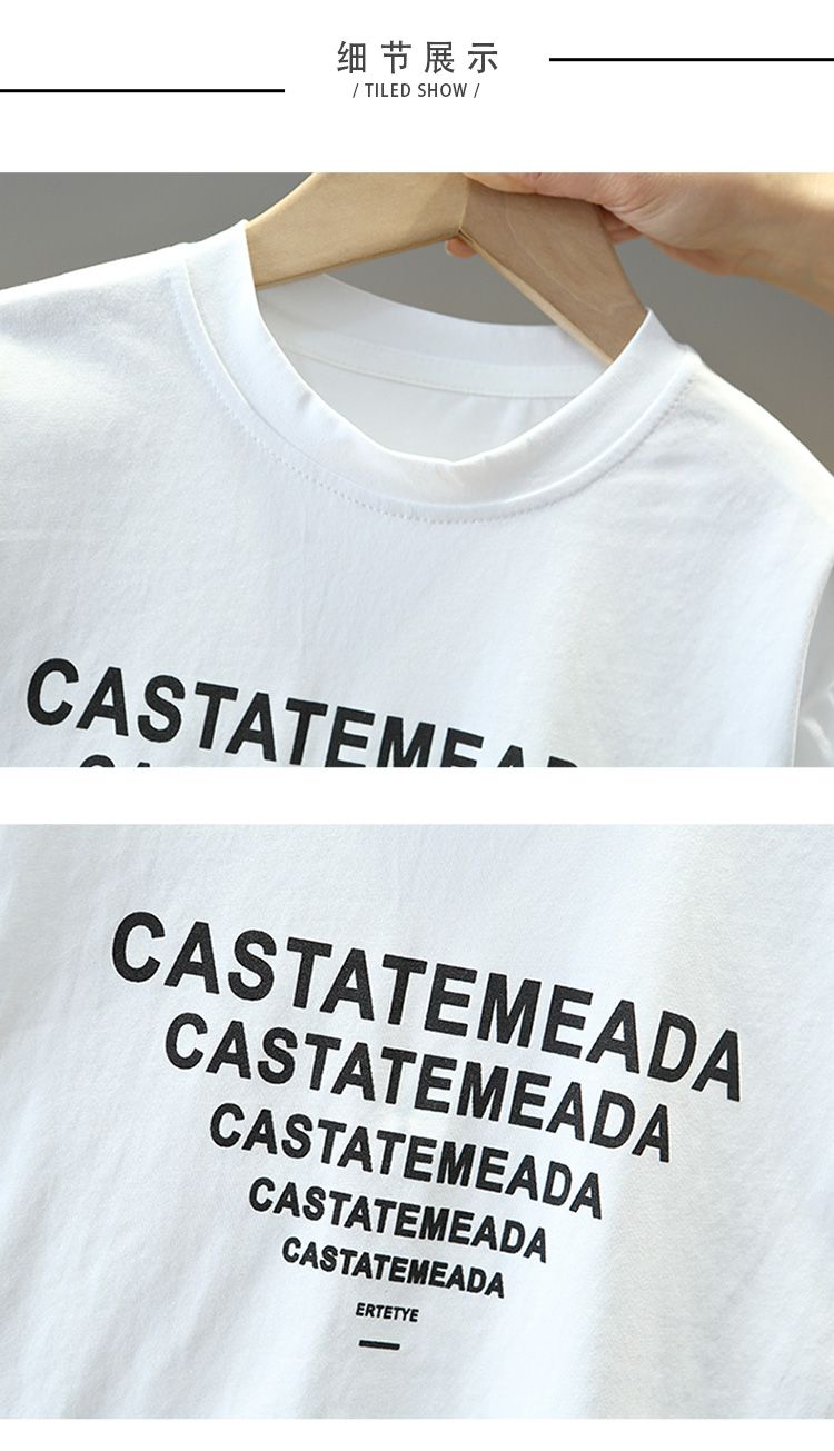 （ three piece set）Boys' clothing set imitation denim suit vest+boys' top+pants handsome middle-aged and large children's western-style summer outfit,