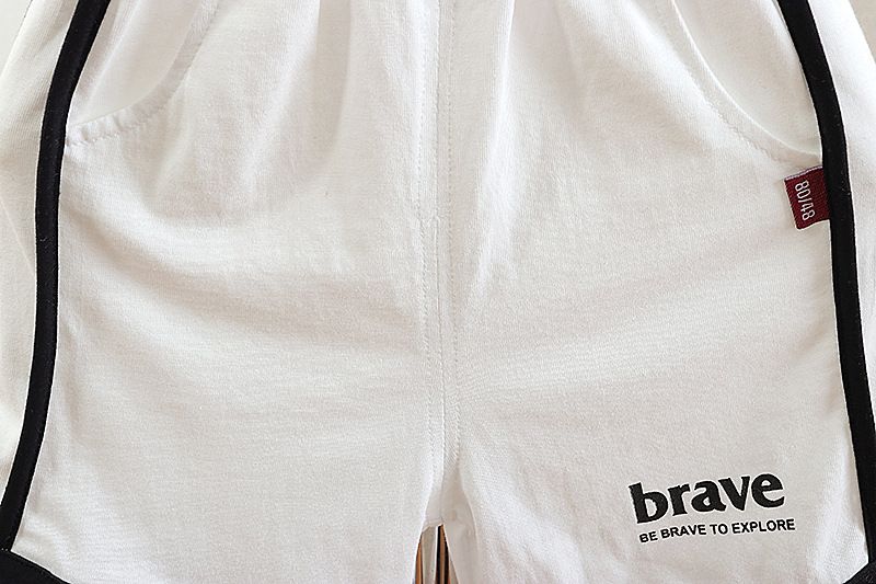 Children's short sleeved set pure cotton boys' T-shirt baby's summer children's clothing new shorts baby clothes summer clothes