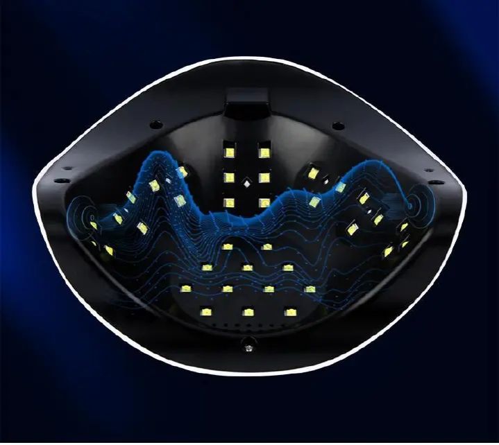 168W Bluecue Nail Dryer Led uv Light 36 Led Machine nail enhancement lamp Professional Dry Gel polish 10/30/60/99 Seconds Timer Induction Automatic Nail Machine