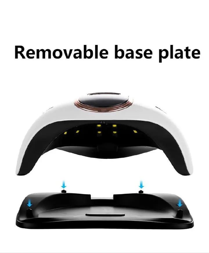 168W Bluecue Nail Dryer Led uv Light 36 Led Machine nail enhancement lamp Professional Dry Gel polish 10/30/60/99 Seconds Timer Induction Automatic Nail Machine
