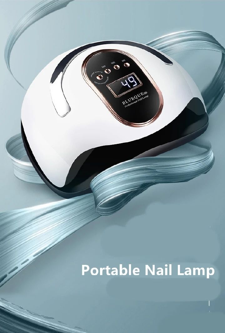168W Bluecue Nail Dryer Led uv Light 36 Led Machine nail enhancement lamp Professional Dry Gel polish 10/30/60/99 Seconds Timer Induction Automatic Nail Machine