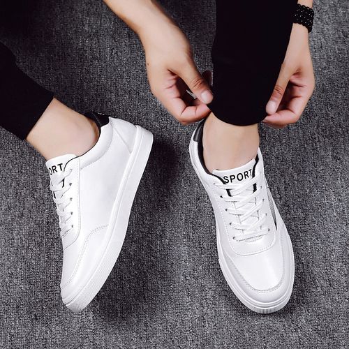 Men Shoes Sneaker Sport Shoes Running Shoes PU Leather Athletic Casual Shoes for Men Discount On Sale