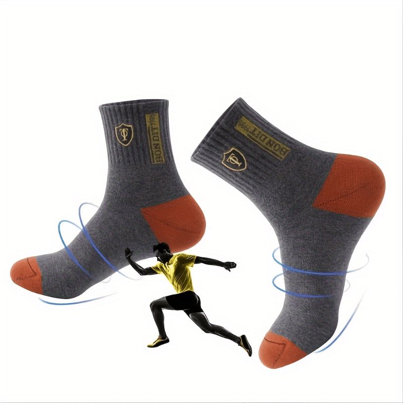 5 Pairs/Lot Men's Socks Men's Bamboo Fiber Socks New Four Seasons Long Black Business Casual Man Sock Gift Size 37-43