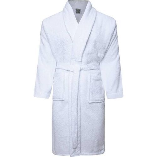 Super Soft Cotton Rich Fleece Robe Wrap Bathrobe / Nightwear - UNISEX