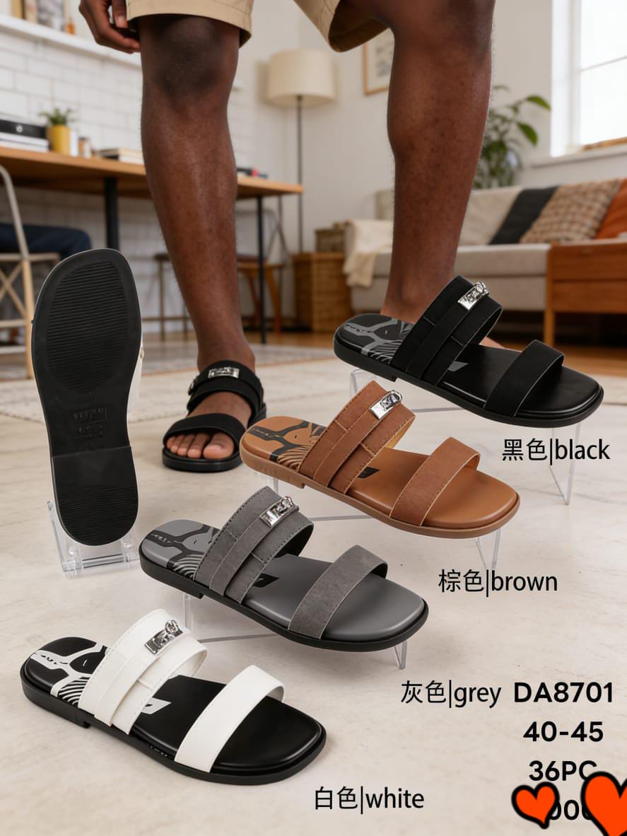 Double-strap slide sandal for both male and female(unisex)