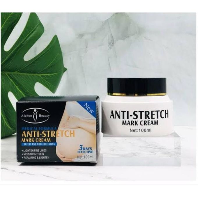 Aichun Beauty Anti-Stretch Mark Cream - Lightens Fine Lines, Moisturizes Skin, Repairing