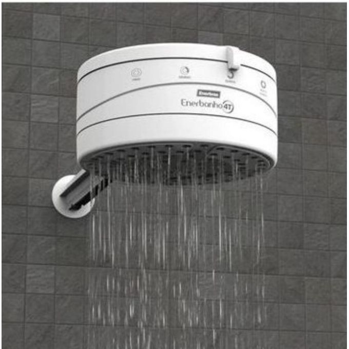 Enerbras Automatic Electric Instant Hot Water Shower Head Heater Enershower (4T)