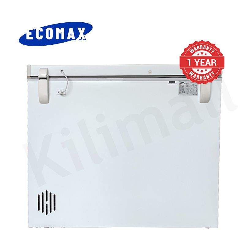 ECOMAX 169L Large Chest Freezer BD-169 Stay-Open Lid Top Open Door Freezing Machine