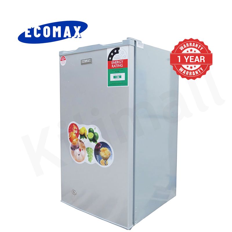 ECOMAX 90L Single Door Refrigerator Home Improvement Energy Saving Fridge with Lock and Keys BCD-90