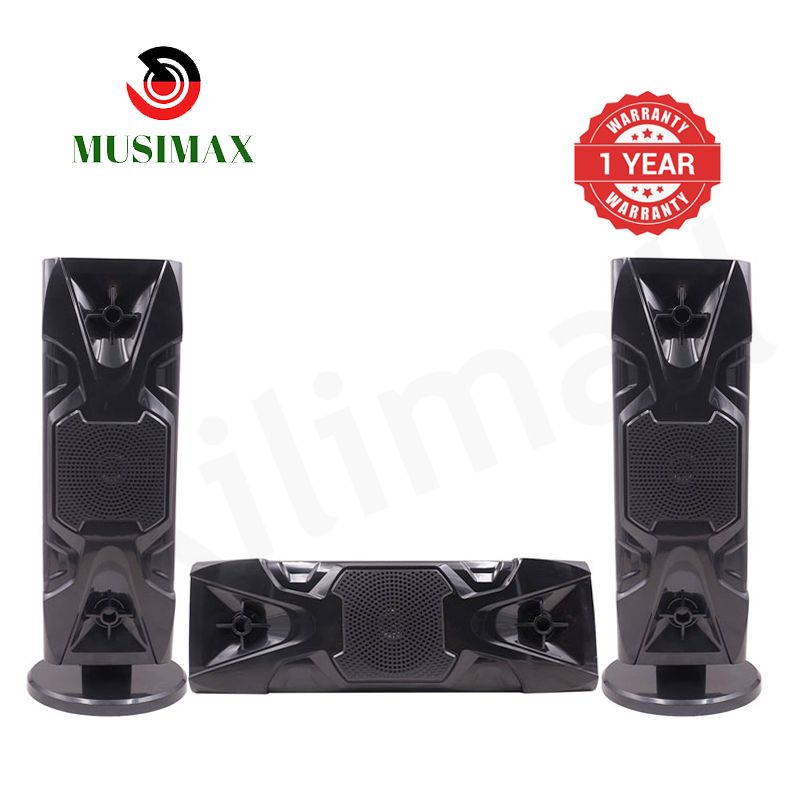 MUSIMAX 3.1CH X-Base TC-1303 Woofer HI-FI BT Speaker Systems AC/DC Subwoofer Home Audio System 12000W with Remote Control Bluetooth FM USB SD TC-1303