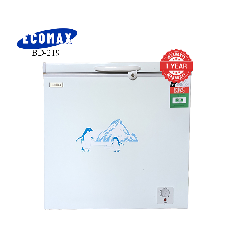 ECOMAX 219L Chest Freezer Energy-Saving Fridge Refrigerator BD-219