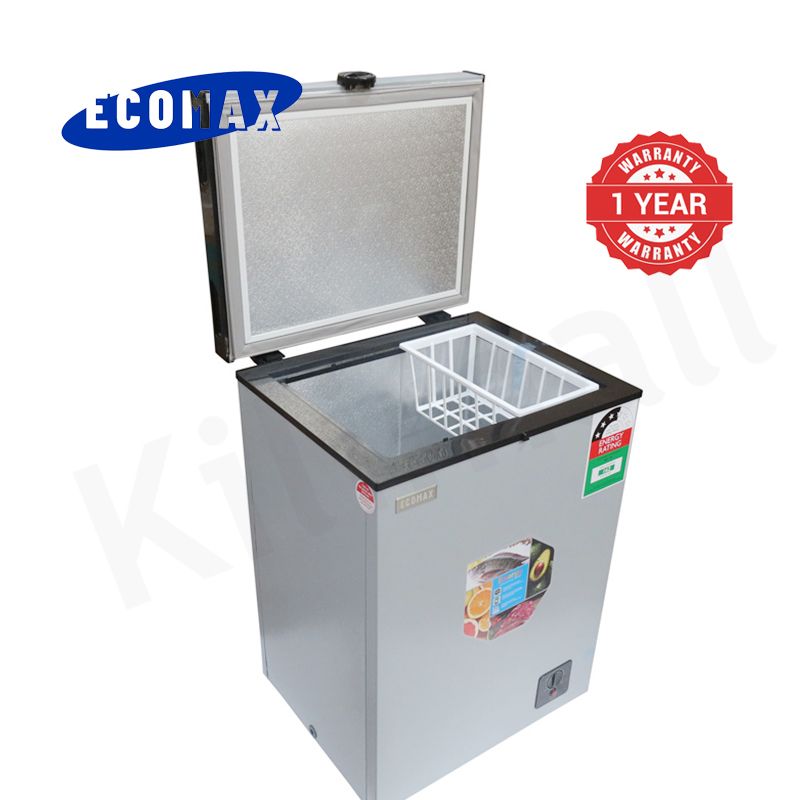 ECOMAX BD-109 Chest Freezer 109L Fridge AC Refrigerator