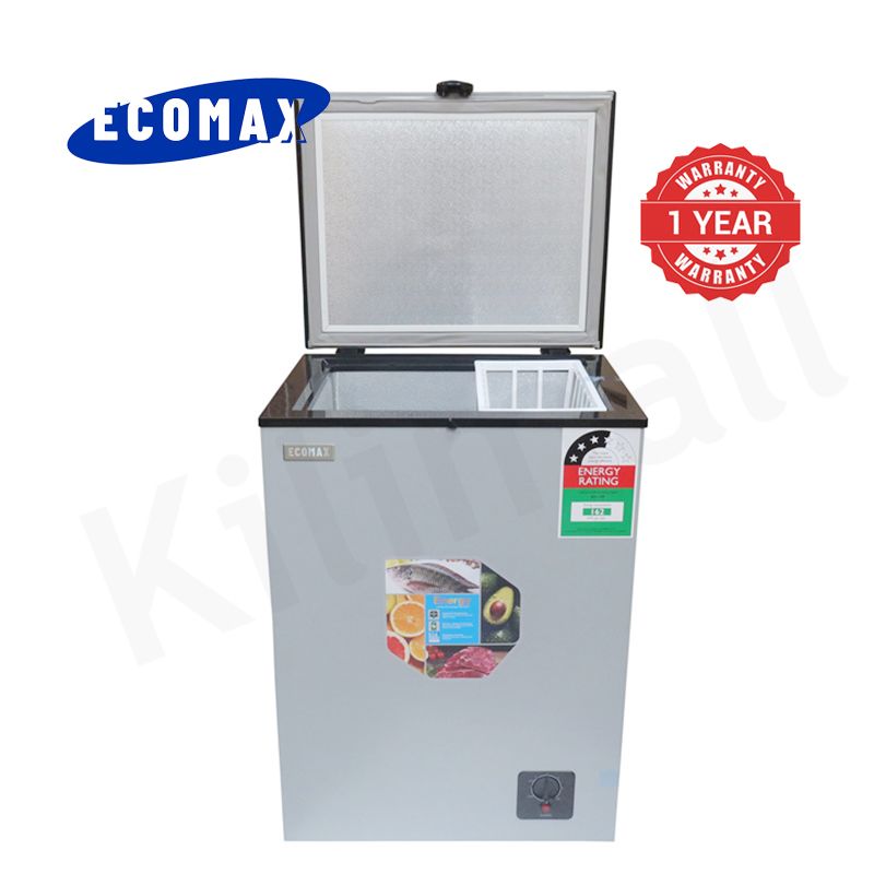ECOMAX BD-109 Chest Freezer 109L Fridge AC Refrigerator