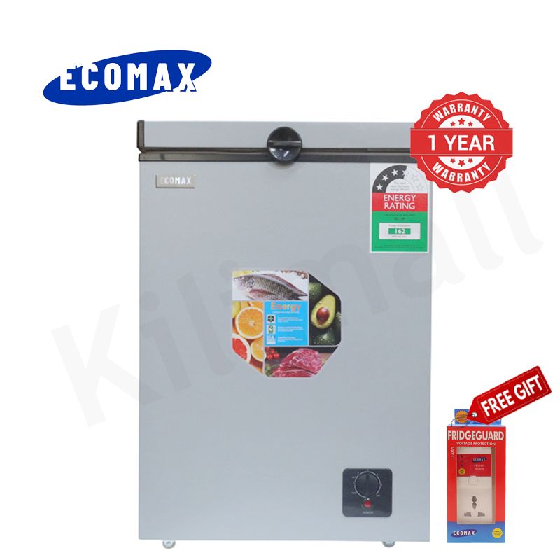 ECOMAX BD-109 Chest Freezer 109L Fridge AC Refrigerator