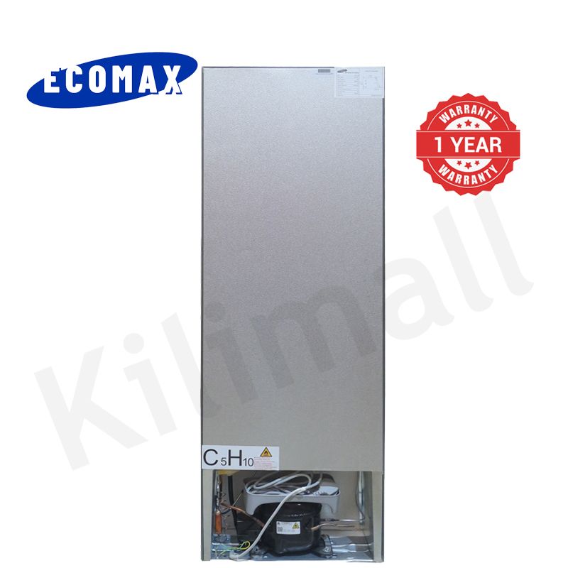 ECOMAX 138L Double Doors Fridge and Freezer BCD-138 Energy Saving Household Applicances Refrigerator