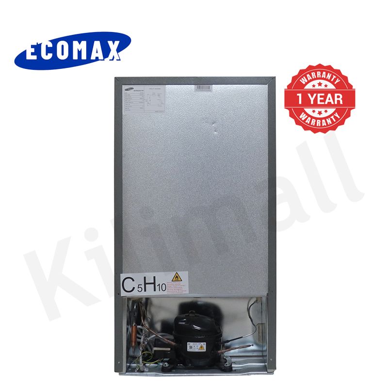 ECOMAX 90L Single Door Refrigerator Home Improvement Energy Saving Fridge with Lock and Keys BCD-90