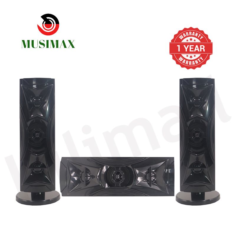 MUSIMAX 3.1CH HI-FI Multimedia Bluetooth LM-1106 Woofer Home Audio System Speaker Systems Home Theater System Subwoofer with Remote Control 3000W