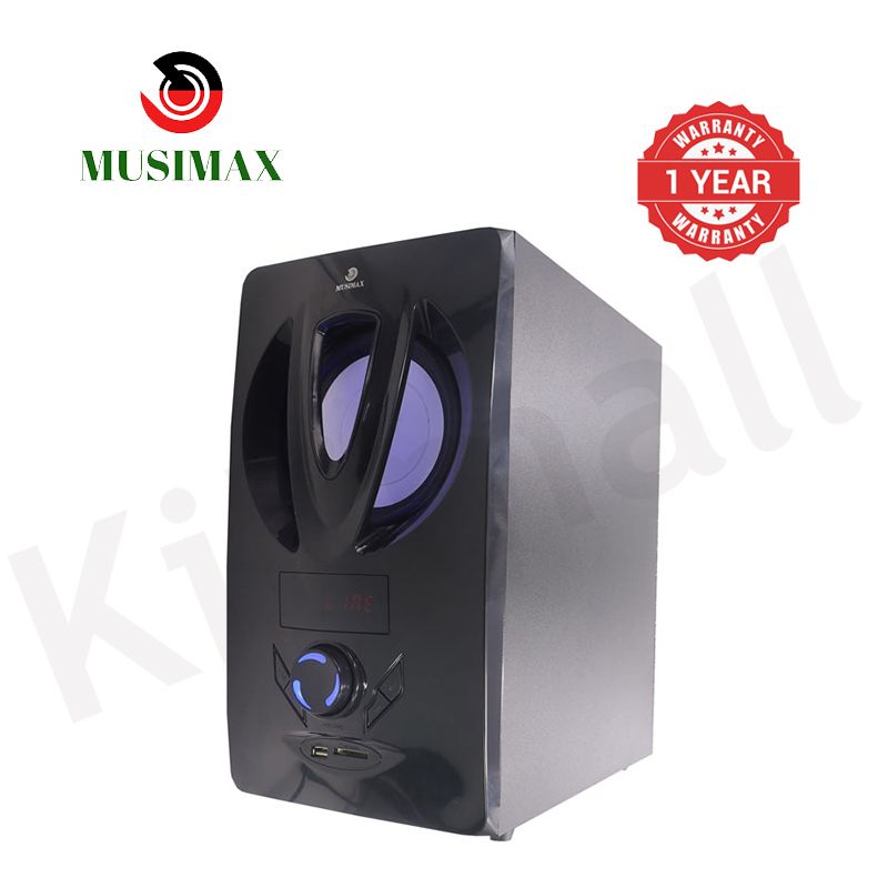MUSIMAX 3.1CH Bluetooth LM-1107 Woofer Home Theater System Speaker Systems Subwoofer USB/SD/FM Home Audio System with Remote Control 12000W