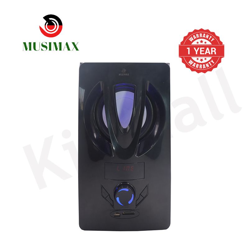 MUSIMAX 3.1CH Bluetooth LM-1107 Woofer Home Theater System Speaker Systems Subwoofer USB/SD/FM Home Audio System with Remote Control 12000W