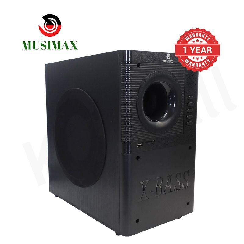 【Limited Offer】MUSIMAX 3.1CH Bluetooth LM-1109 Woofer Home Theater System Speaker Systems Subwoofer USB/SD/FM Home Audio System with Remote Control 3000W