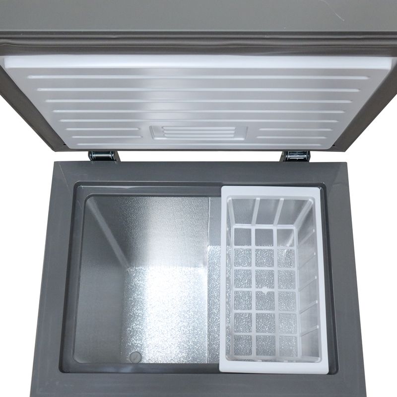 ECOMAX 60L Chest Freezer Portable Refrigerator Single Door Fridge with Lock and Keys BD-60