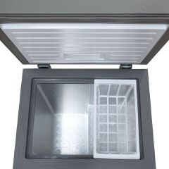 ECOMAX 60L Chest Freezer Portable Refrigerator Single Door Fridge Energy-saving Fast Cooling with Lock and Keys BD-60