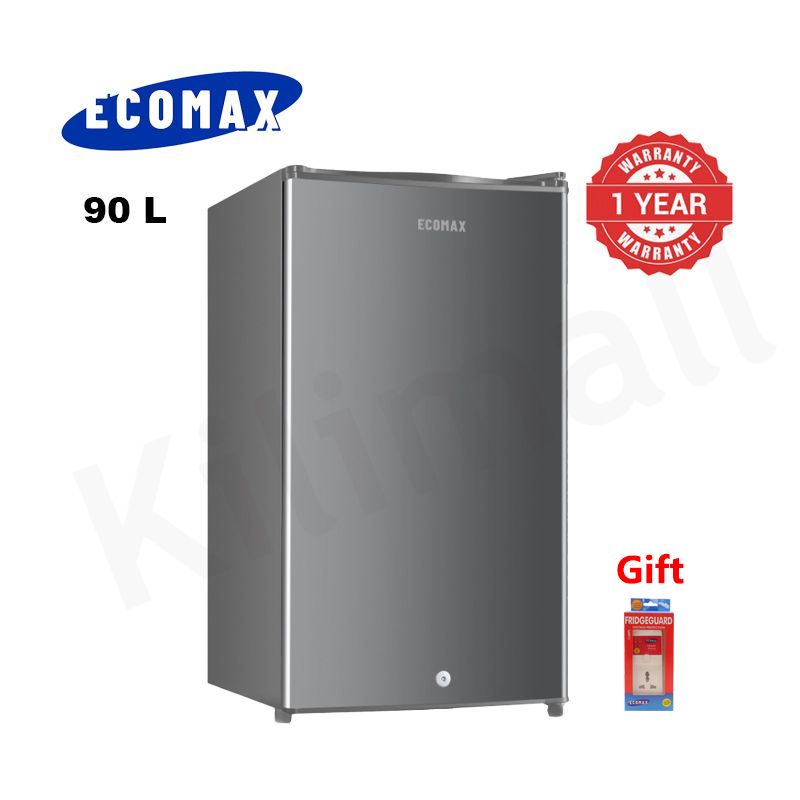 ECOMAX 90L Single Door Refrigerator Home Improvement Energy Saving Fridge with Lock and Keys BCD-90
