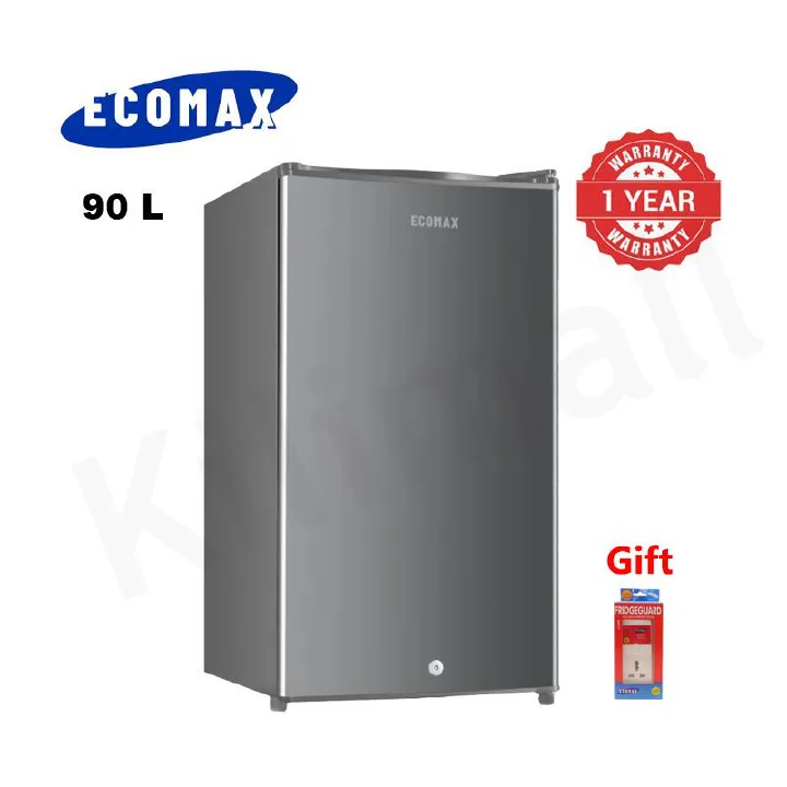 ECOMAX 90L Single Door Refrigerator Home Improvement Energy Saving Fridge with Lock and Keys BCD-90