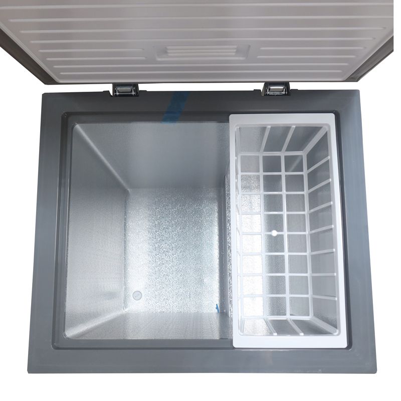ECOMAX 169L Large Chest Freezer BD-169 Stay-Open Lid Top Open Door Freezing Machine