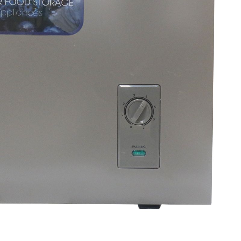 ECOMAX 169L Large Chest Freezer BD-169 Stay-Open Lid Top Open Door Freezing Machine