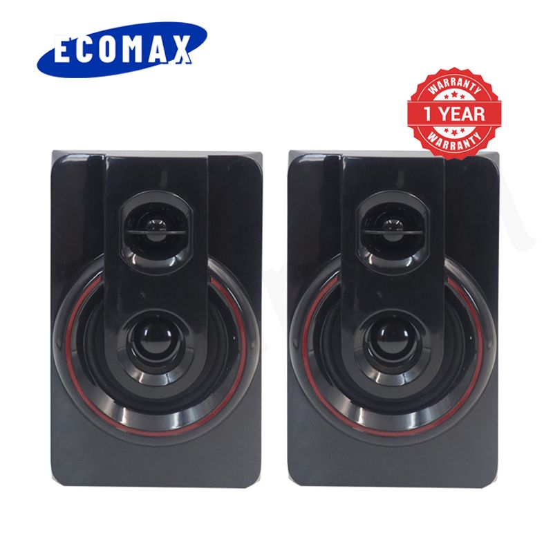 ECOMAX 2.1CH Multimedia Bluetooth Woofer Speaker Systems Subwoofer Home Audio System LX-500