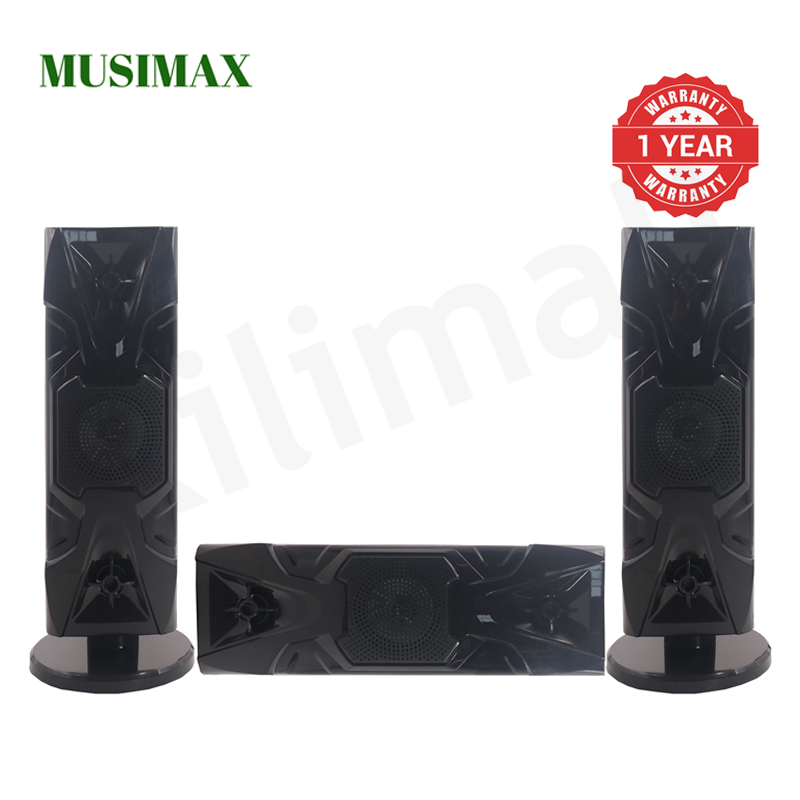 MUSIMAX 3.1CH X-Base LM-1105 Woofer HI-FI BT Speaker Systems AC/DC Subwoofer Home Audio System 3000W with Remote Control Bluetooth FM USB SD