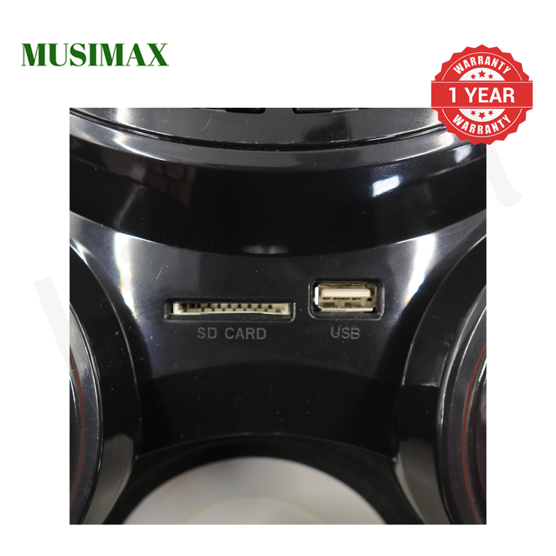 MUSIMAX 3.1CH Bluetooth LM-1108 Woofer Home Theater System Speaker Systems Subwoofer USB/SD/FM Home Audio System with Remote Control 3000W