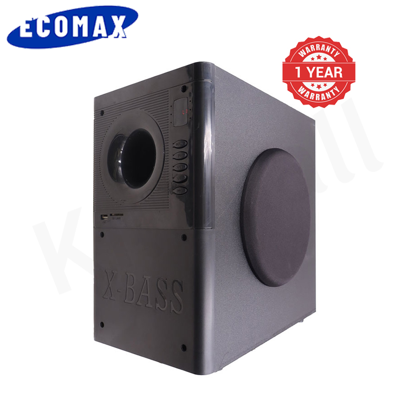 ECOMAX 3.1CH Bluetooth LM-1109 Woofer Home Theater System Speaker Systems Subwoofer USB/SD/FM Home Audio System with Remote Control 3000W