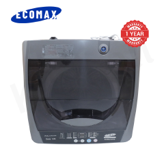 ECOMAX 7KG Fully Automatic Top Load Washing Machine with Multiple Wash Programs Energy Saving With 8 Water Levels  Washer Electronic Control Transparent Lid Q7kg