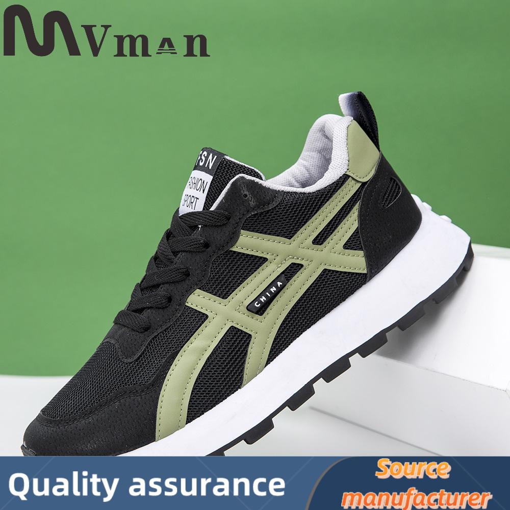 New Arrivals Mvman Size 40-44Men's fashion sneakers mesh surface outdoor sports shoes Students comfortable shoes Boys walking shoes hiking shoes running shoes Casual shoes