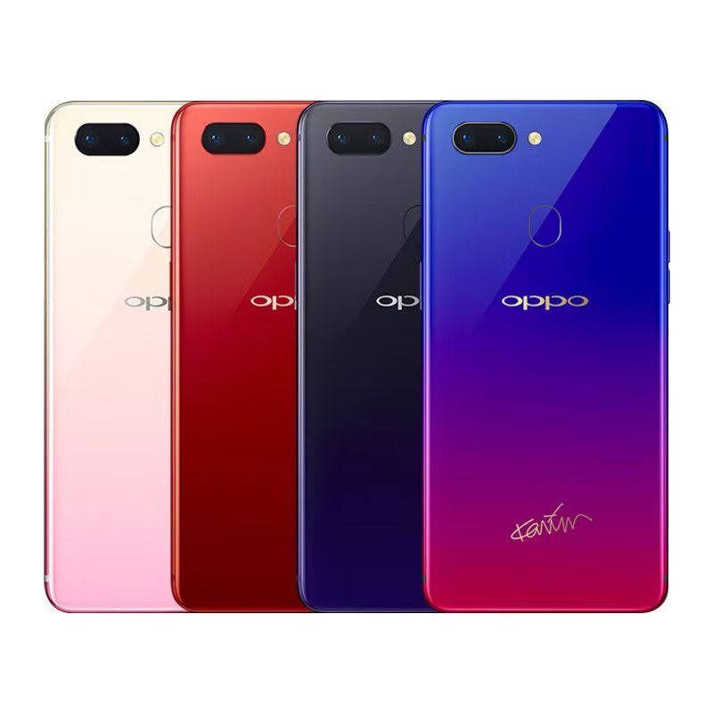 Refurbished OPPO R15 mobile 99% new128G+6G memory 6.28inch 20MP+16MP 2G /3G/4G LTE Dual SIM 3450mAh Face ID Fingerprint Unlock and Face Unlocking Smartphones Big Phone Full Screen Random Color,128GB