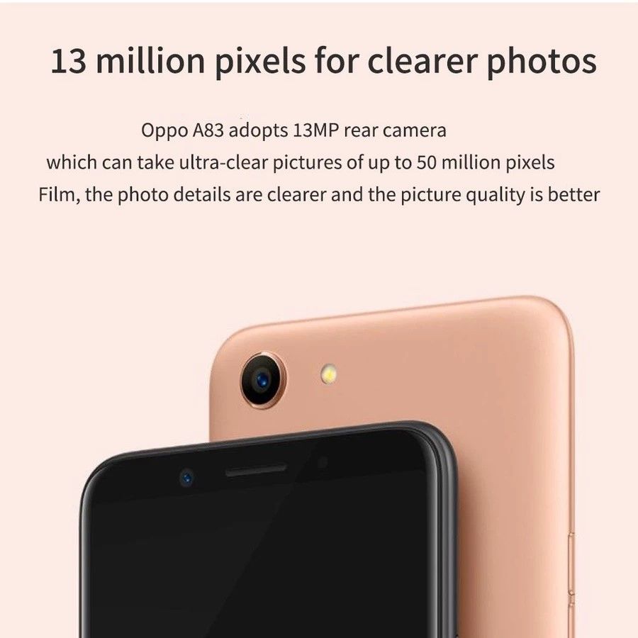 Refurbished Oppo A83 Gold Red Blue Black optional Real memory 4G RAM +64GB Original Smart phone Brand new-like Grade A Quality 5.7” Full HD Screen  mobile phones  smartphone Android  phones