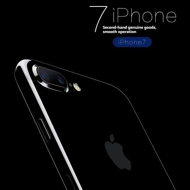 iphone 7Plus Grade A quality 5.5inch original phone 128GB 7MP+12MP A10 chip  Touch ID All functions are normal 100% battery capacity with fingerprint Beautiful screen and beautiful back cover