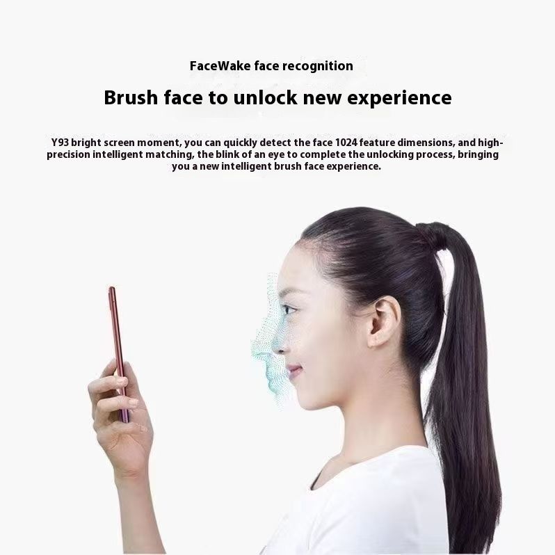 Refurbished VIVO Y93/Y93S red black 6.2 inch 64GB real memory  Grade A Quality Arrived in three days Brand like-new 4030mAh 100% capacity battery Dual SIM Qualcomm Snapdragon 439 Smartphone