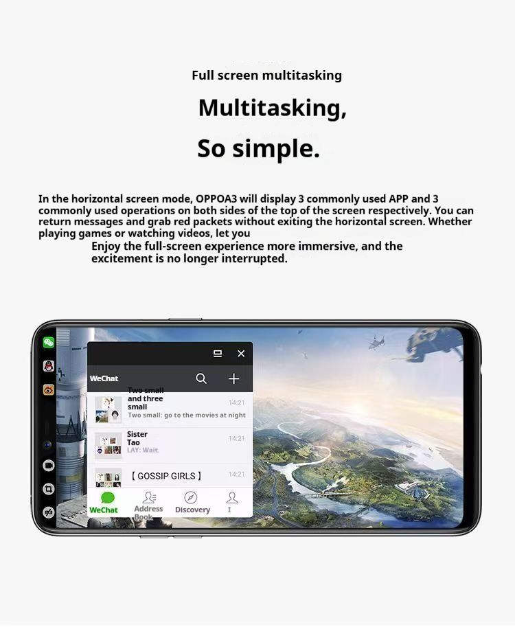 Refurbished Oppo F7/A3 Phones  4GB + 128GB dual sim Multiple colors available 6.2-inch Large Screen Grade A quality Arrived in 3 days  Brand new-like  3400mAh 100% capacity Large Battery Smartphone