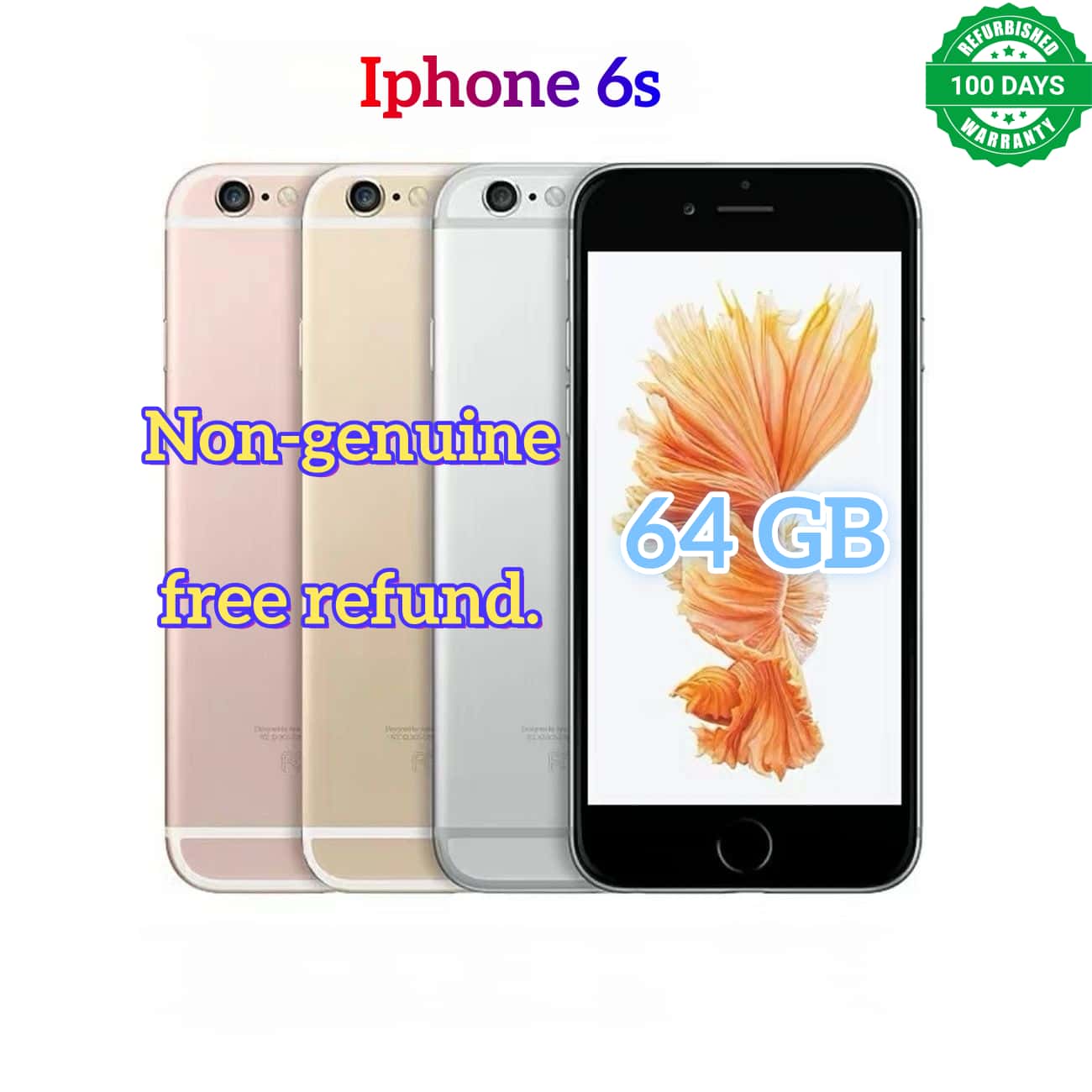 iphone 6s 64GB Memory Arrived in 3 days Original non-refurbished mobile phone ios 15 version 4.7-inch 2750mAh Battery 12MP+5MP with Fingerprint Unlocked Smart Phones