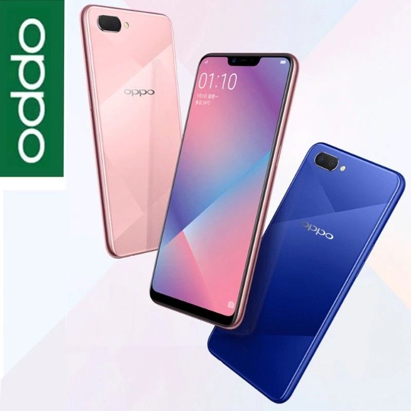 Refurbished OPPO A3S/A5 real memory 64GB+4G Multiple colors available Grade A Quality Face recognition   6.2inch 2G/3G/4G LTE Double Sim Rear camera with 13 MP 100% Battery capacity 4230mAh