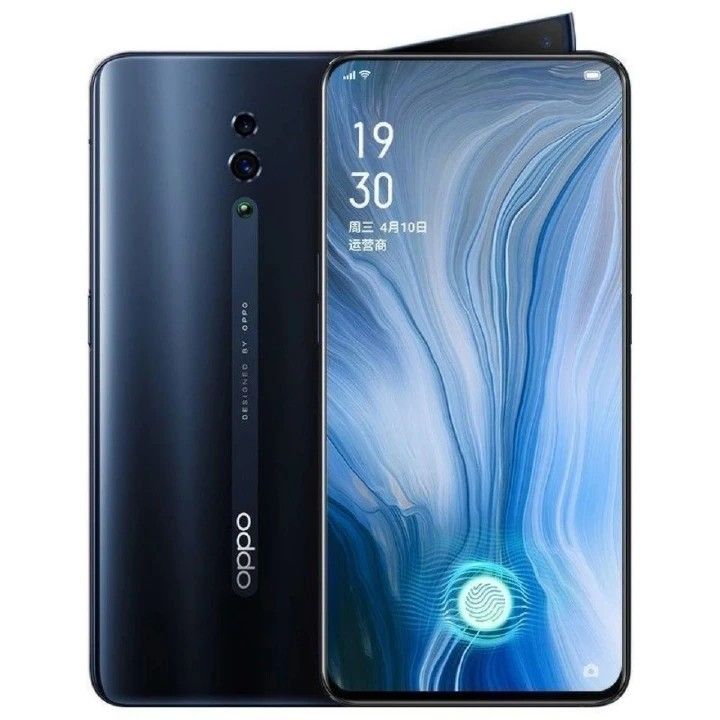 Refurbished OPPO Reno Grade-A Quality Smartphone 6+256G Grade A Quality with Face Unlock with Fingerprint 6.4 inch, Support 2G/3G/4G Network Dual SIM 3765mAh New Battery  48M+16M Camera Android 10